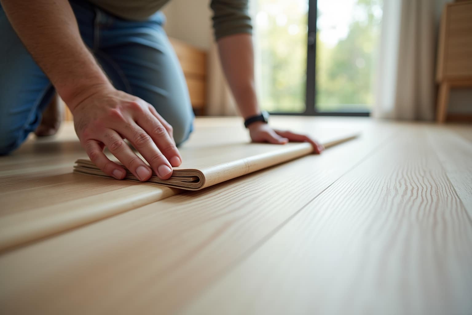 Designböden selbstklebend verlegen